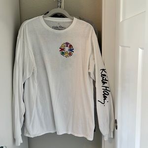 Keith Haring l/s graphic T-shirt Large pride